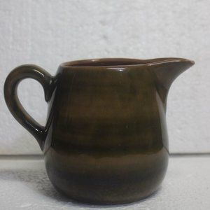 Vintage Stangl Pottery Brown Creamer